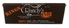 Randy’s Roots KING SIZE Raw Hemp Rolling Papers 