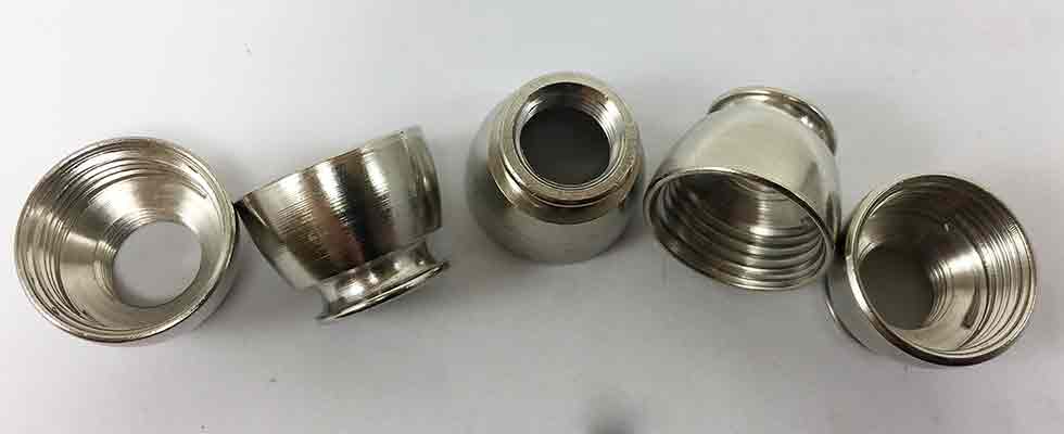 3/4" Standard Metal Bowl 3x Tobacco Pipe parts & accessories - 3 Brass 